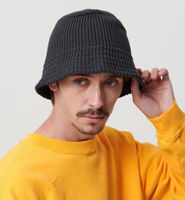 BEAUTY&YOUTH UNITED ARROWS「＜Racal＞ニット バケット ハット」|ハット|DK.GRAY