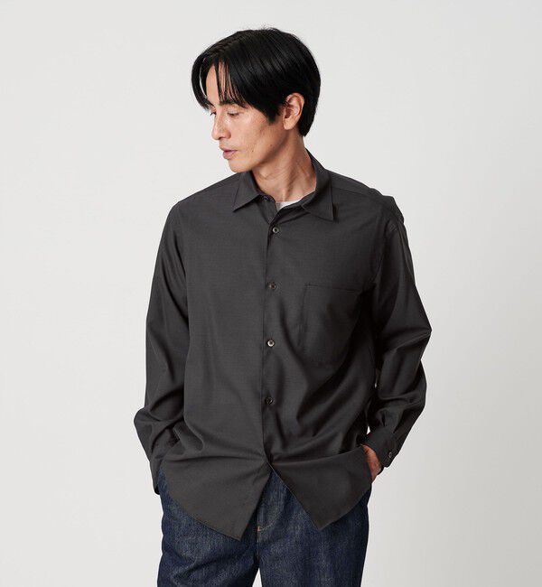 BEAUTY&YOUTH UNITED ARROWS「尾州 TW レギュラー シャツ FORM TAPERD型  ウォッシャブル MADE IN JAPAN」|シャツ・ブラウス|