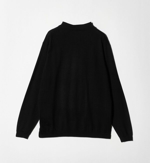 BEAUTY&YOUTH UNITED ARROWS「コットン カシミヤ ブレンド ジャケット ネック Tシャツ 」|ニット・セーター|