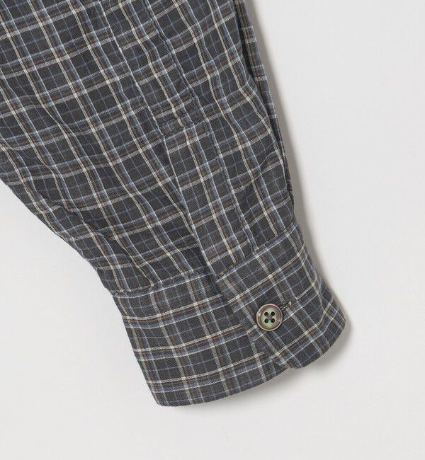 MONKEY TIME「ダブルガーゼ チェック シャツ」|シャツ・ブラウス|