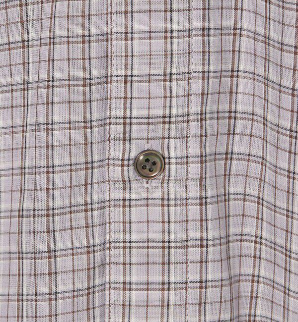 MONKEY TIME「ダブルガーゼ チェック シャツ」|シャツ・ブラウス|