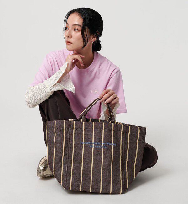 BEAUTY&YOUTH UNITED ARROWS「【別注】＜beej＞ストライプ トートバッグ -2WAY-」|トートバッグ|