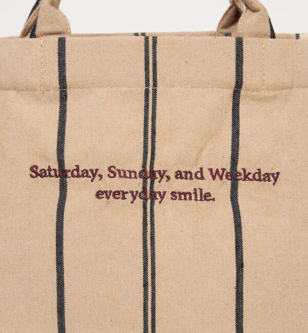 BEAUTY&YOUTH UNITED ARROWS「【別注】＜beej＞ストライプ トートバッグ -2WAY-」|トートバッグ|