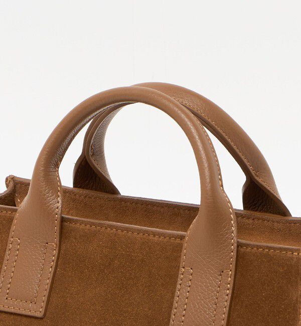 BEAUTY&YOUTH UNITED ARROWS「＜ELYSIR＞スエード ロングスクエア トートバッグ」|ハンドバッグ|