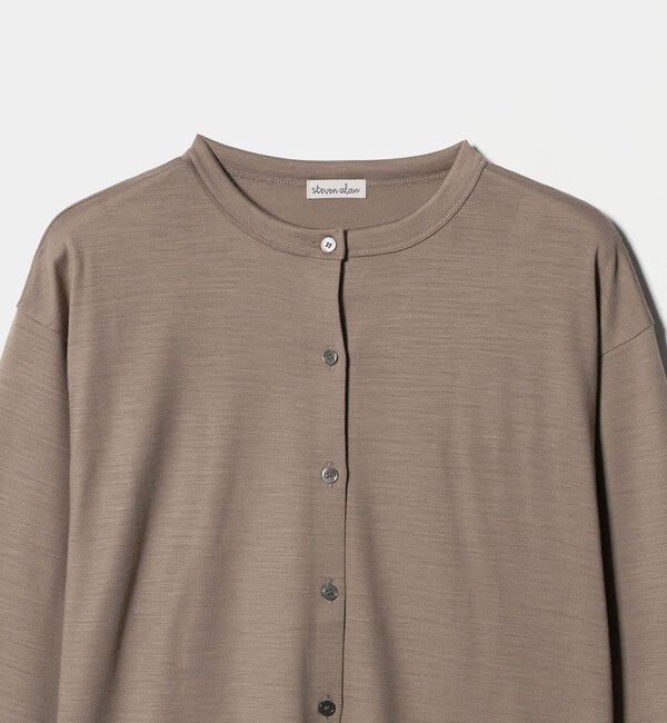STEVEN ALAN「＜Steven Alan＞ウール ジャージー カーディガン」|カーディガン|