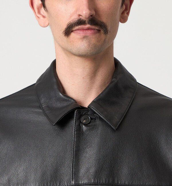 STEVEN ALAN「＜Steven Alan＞ シボ シープレザー カー コート」|その他|