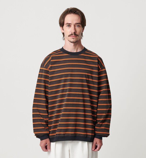 BEAUTY&YOUTH UNITED ARROWS「トリプル ボーダー スウェット Tシャツ」|Tシャツ・カットソー|