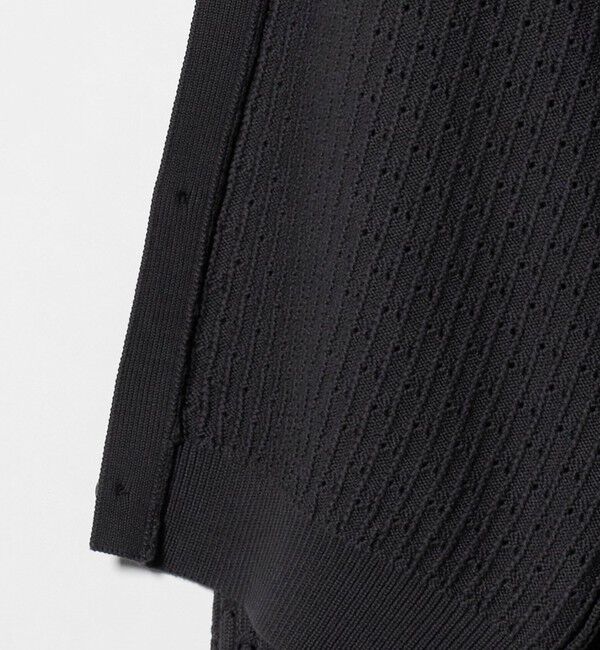 BEAUTY&YOUTH UNITED ARROWS「オブリック パターン ポロ ジャケット」|カーディガン|