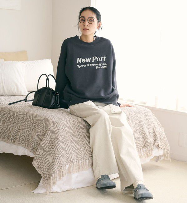 BEAUTY&YOUTH UNITED ARROWS「コットン裏毛 ロゴスウェット プルオーバー」|スウェット・ジャージ|