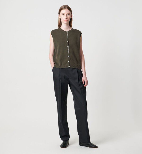 STEVEN ALAN「＜Steven Alan＞TW タック テーパード パンツ」|スラックス|