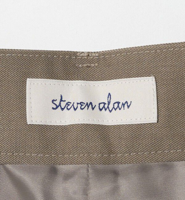 STEVEN ALAN「＜Steven Alan＞TW タック テーパード パンツ」|スラックス|