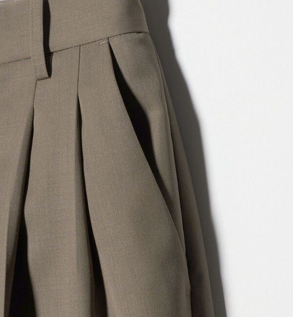 STEVEN ALAN「＜Steven Alan＞TW タック テーパード パンツ」|スラックス|