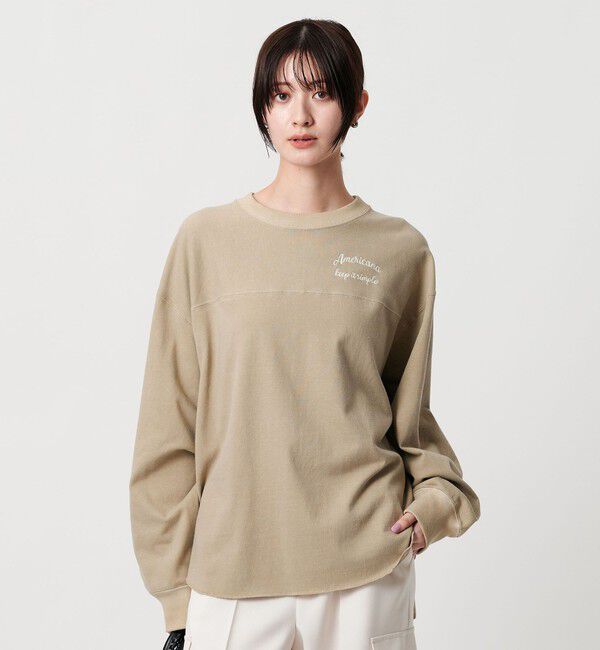 BEAUTY&YOUTH UNITED ARROWS「＜Americana＞フットボール ロングスリーブTシャツ」|Tシャツ・カットソー|