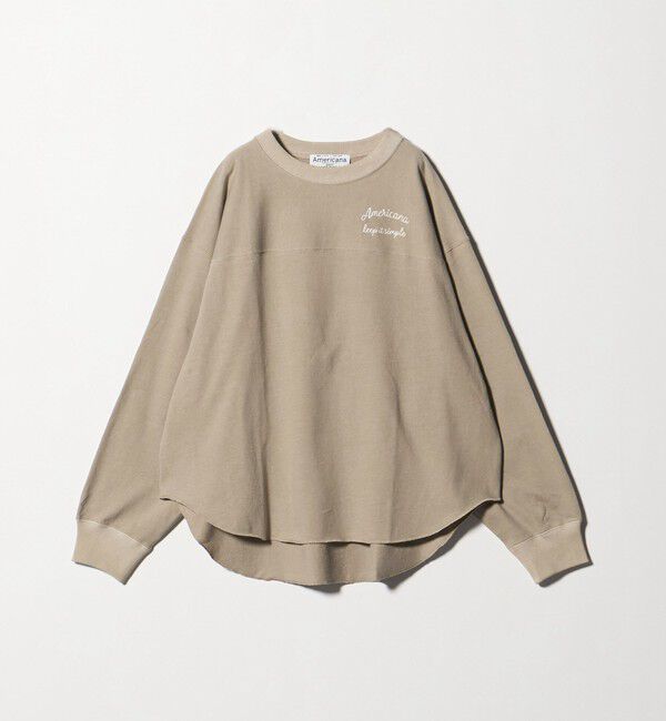 BEAUTY&YOUTH UNITED ARROWS「＜Americana＞フットボール ロングスリーブTシャツ」|Tシャツ・カットソー|