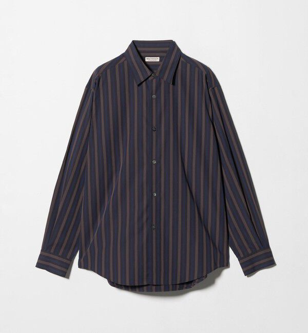 BEAUTY&YOUTH UNITED ARROWS「ネオ ピッチ ストライプ レギュラー シャツ FORM型」|シャツ・ブラウス|
