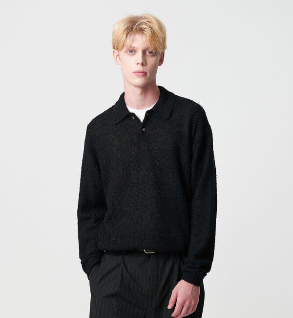 BEAUTY&YOUTH UNITED ARROWS「ニュアンス カール 2B ポロニット」|ニット・セーター|