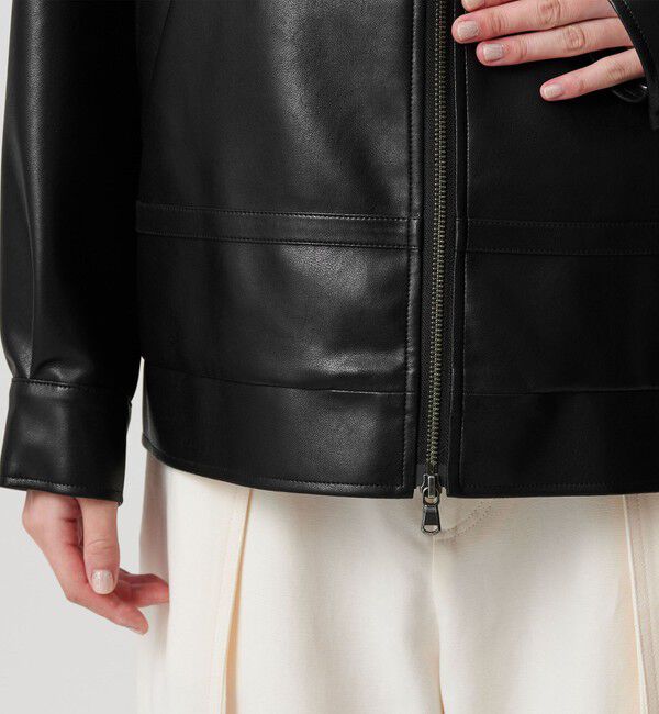 BEAUTY&YOUTH UNITED ARROWS「【WEB限定】レザーライク 2WAYブルゾン」|ブルゾン・スタジャン|