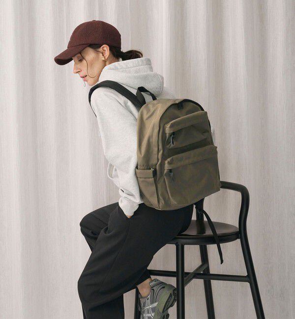 BEAUTY&YOUTH UNITED ARROWS「ダブル ポケット リュック 撥水」|リュック|