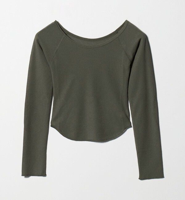 ATTISESSION「＜ATTISESSION＞ワッフル ローカットネック トップス」|Tシャツ・カットソー|