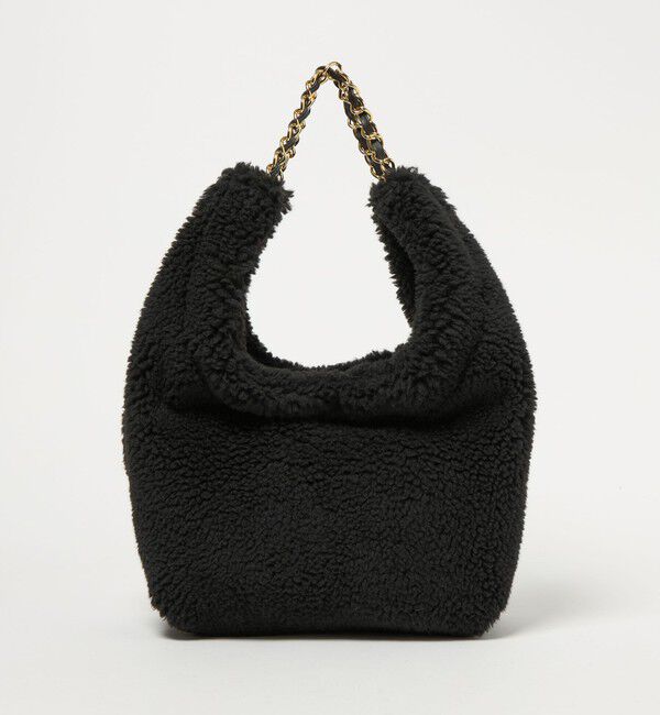 BEAUTY&YOUTH UNITED ARROWS「【一部別注】＜VIOLAd&rsquo;ORO＞ELMO ボア チェーン ショルダーバッグ」|ショルダー・メッセンジャー|