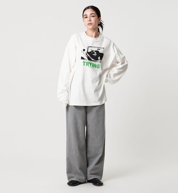 BEAUTY&YOUTH UNITED ARROWS「＜PARROTT CANVAS＞ロングスリーブ Tシャツ」|Tシャツ・カットソー|