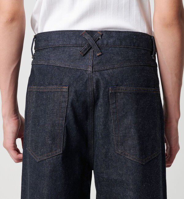 MONKEY TIME「デニム ロールアップ バギー パンツ」|チノ|