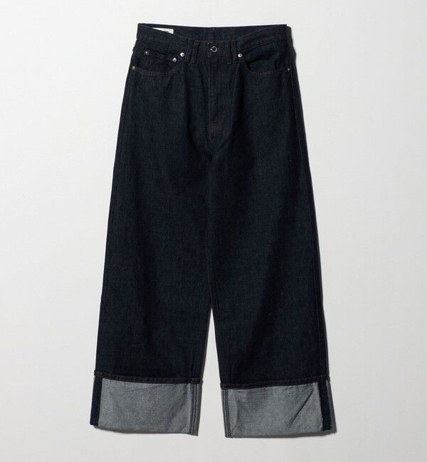 MONKEY TIME「デニム ロールアップ バギー パンツ」|チノ|