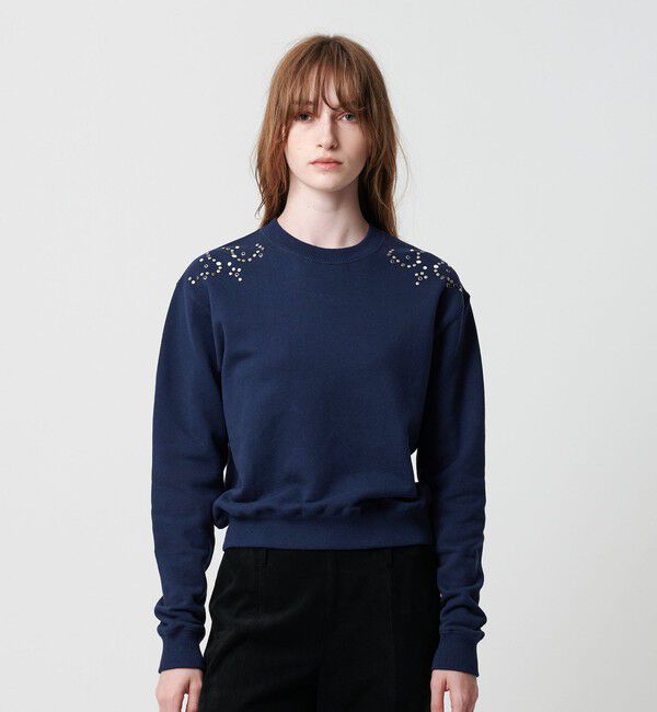 ATTISESSION「＜ATTISESSION＞スタッズライク スウェット」|スウェット・ジャージ|