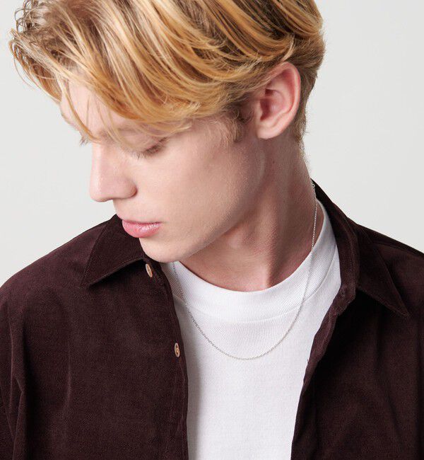 BEAUTY&YOUTH UNITED ARROWS「SILVER925 アズキ チェーン ネックレス 50」|ネックレス|