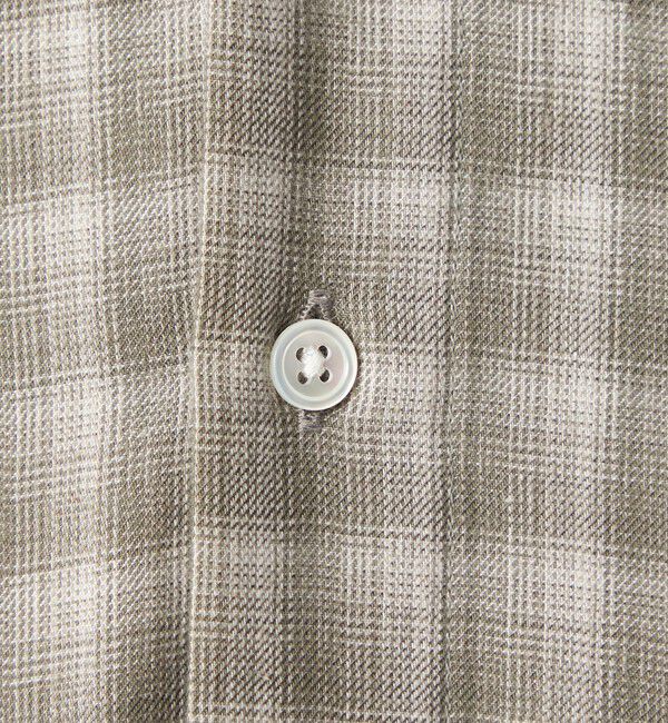 STEVEN ALAN「＜Steven Alan＞ ネル  オンブレー チェック レギュラーカラー シャツ NARROW」|シャツ・ブラウス|