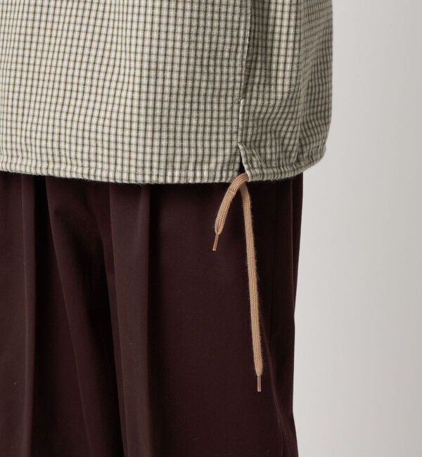 STEVEN ALAN「＜Steven Alan＞ チェック ジップ プルオーバー シャツ LOOSE」|シャツ・ブラウス|