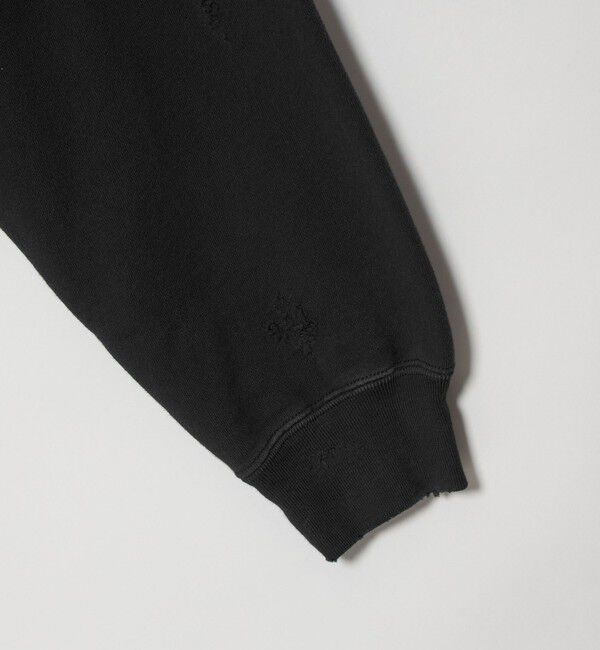 MONKEY TIME「フレンチテリー ディストレスト フルジップ フーディー」|カーディガン|