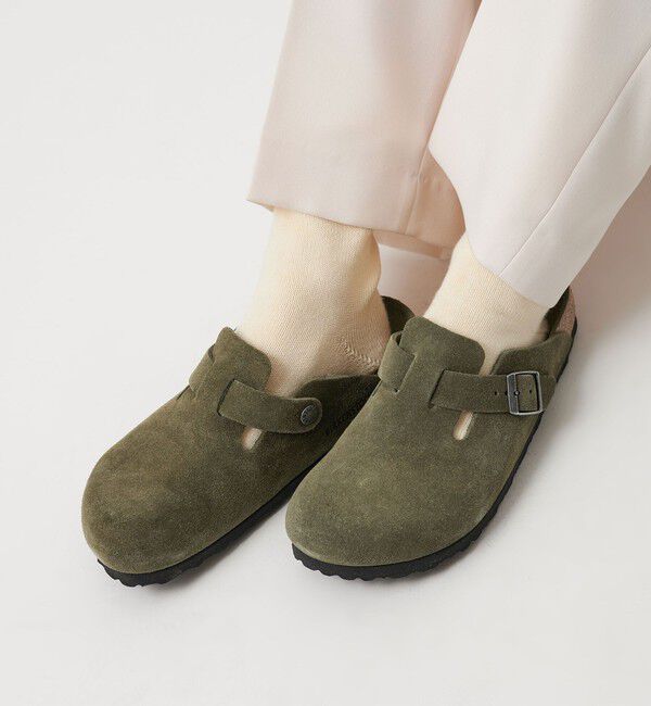 BEAUTY&YOUTH UNITED ARROWS「【国内EXCLUSIVE】＜BIRKENSTOCK＞ボストン/サンダル」|サンダル|DK.GREEN