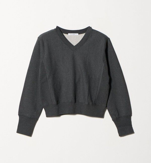 BEAUTY&YOUTH UNITED ARROWS「Vネックコンパクト スウェットプルオーバー」|スウェット・ジャージ|