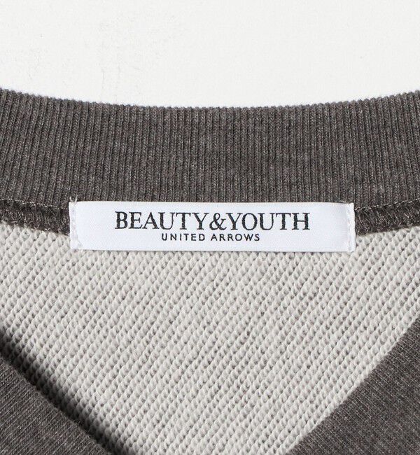 BEAUTY&YOUTH UNITED ARROWS「Vネックコンパクト スウェットプルオーバー」|スウェット・ジャージ|