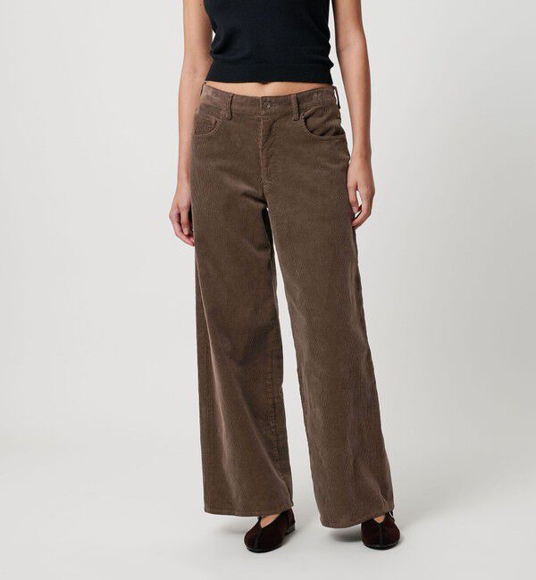 ATTISESSION「＜ATTISESSION＞コーデュロイ パンツ」|その他|DK.BROWN