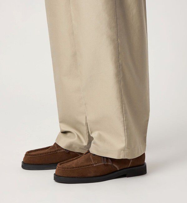 STEVEN ALAN「＜Steven Alan＞ カベ モールスキン インツープリーツ ドレス トラウザーズ」|チノ|