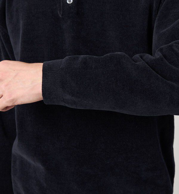 STEVEN ALAN「＜Steven Alan＞ 3B コットン ニット ポロシャツ」|ニット・セーター|