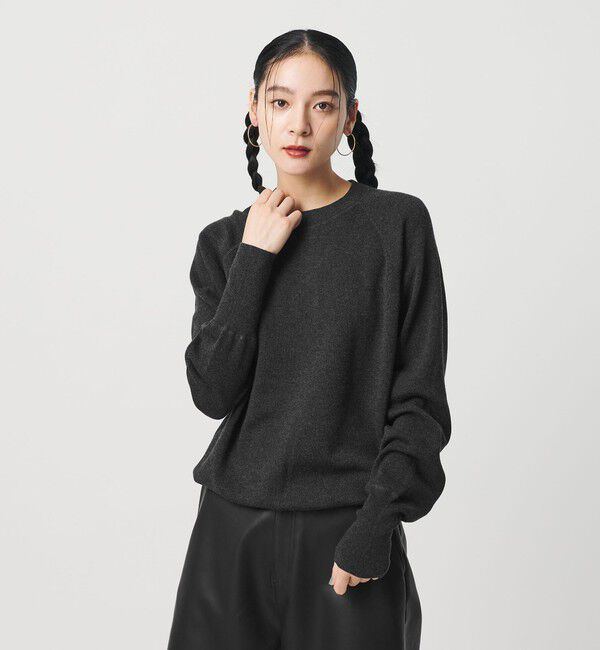 BEAUTY&YOUTH UNITED ARROWS「ウールフルニードル クルーネックプルオーバー」|ニット・セーター|