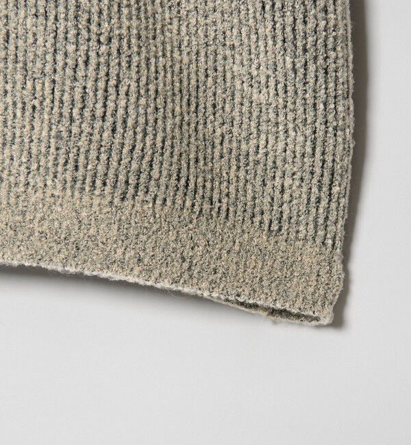 MONKEY TIME「ループヤーン プレーティング ポロシャツ」|ニット・セーター|