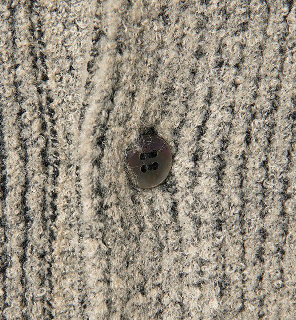 MONKEY TIME「ループヤーン プレーティング ポロシャツ」|ニット・セーター|