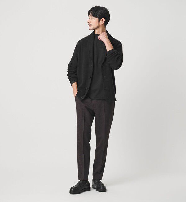 BEAUTY&YOUTH UNITED ARROWS「【WEB限定 WARDROBE SMART】ウォッシャブル ショールカラー カーディガン」|カーディガン|