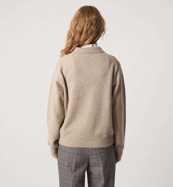 STEVEN ALAN「＜Steven Alan＞ウール カシミヤ ポロニット」|ニット・セーター|