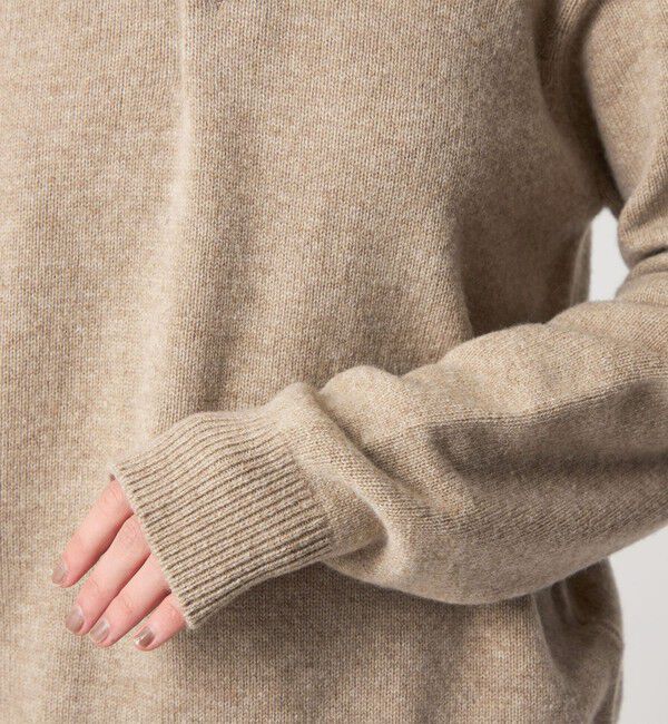 STEVEN ALAN「＜Steven Alan＞ウール カシミヤ ポロニット」|ニット・セーター|