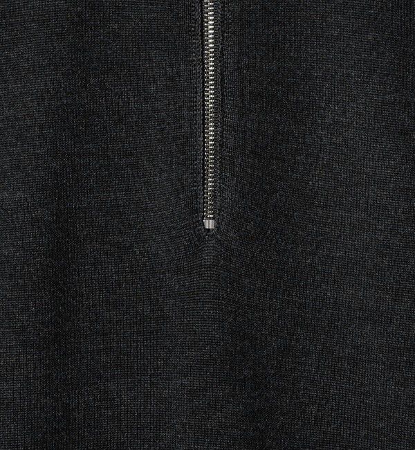 BEAUTY&YOUTH UNITED ARROWS「ハイブリッド ウール ジップ クルーネック ニット」|ニット・セーター|