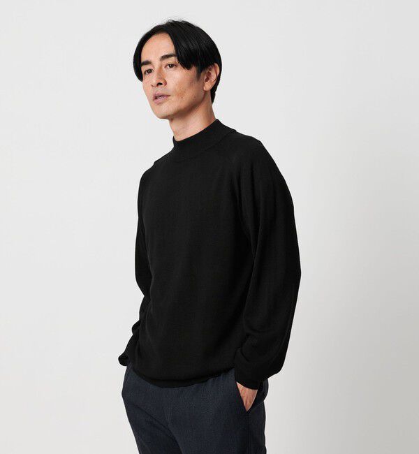 BEAUTY&YOUTH UNITED ARROWS「SUPER130 ウール タートル ニット ウォッシャブル」|ニット・セーター|