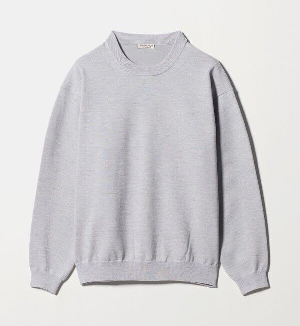 BEAUTY&YOUTH UNITED ARROWS「ハイブリッド ウール クルーネック ニット ウォッシャブル」|ニット・セーター|
