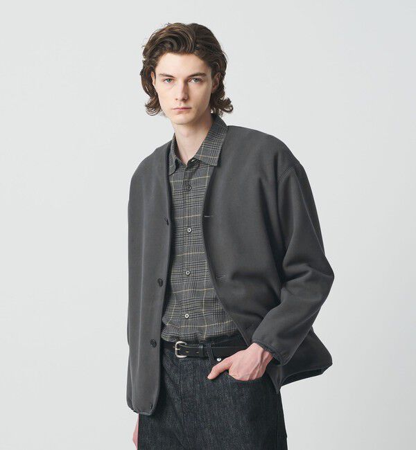 BEAUTY&YOUTH UNITED ARROWS「エアロフリース アウター カーディガン」|その他|DK.GRAY