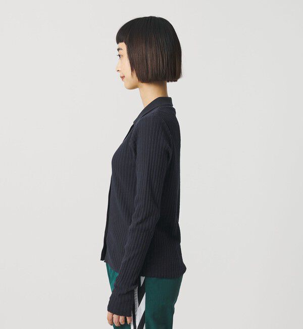 BEAUTY&YOUTH UNITED ARROWS「コットン タックリブ カーディガン」|カーディガン|