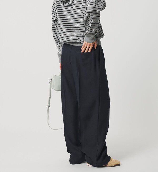 BEAUTY&YOUTH UNITED ARROWS「【WEB限定】ポリエステル タックワイドパンツ ウォッシャブル」|その他|